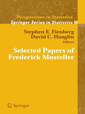 cover image of Selected Papers of Frederick Mosteller